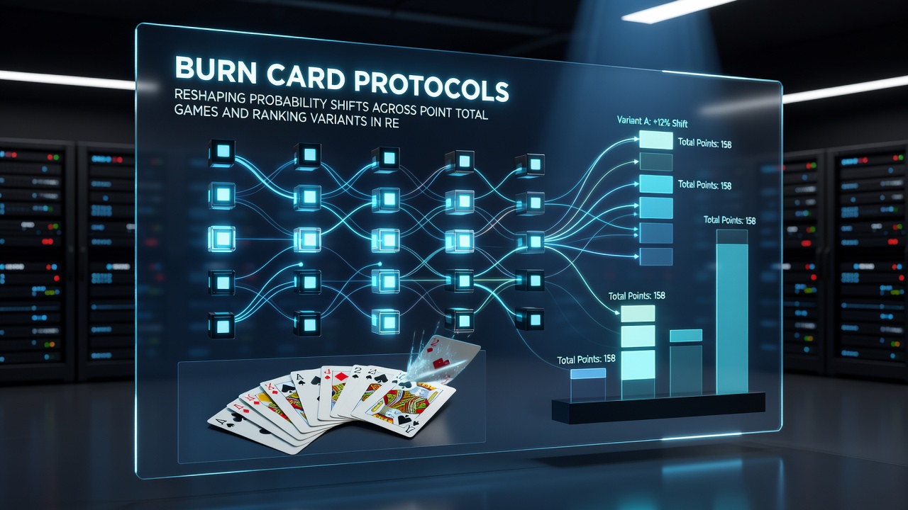 Dealer applying burn card procedures in a poker-style ranking game at a regulated cardroom table