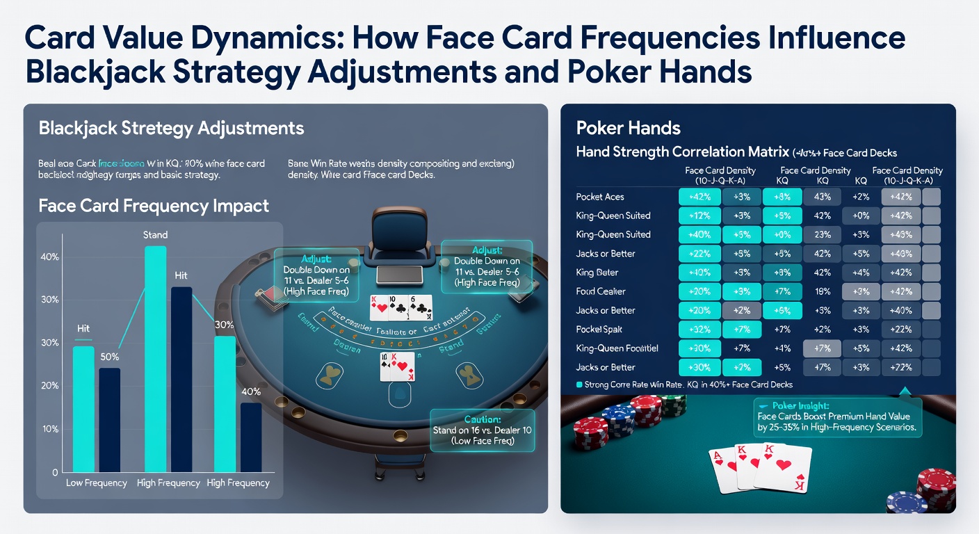 Close-up of face cards being dealt by a live dealer in a hybrid blackjack and poker studio